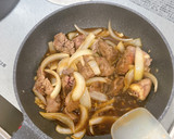 鶏レバーと玉ねぎのオイスターソース炒め煮作り方5写真