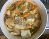 お一人様簡単洋風梅ガパオ味豆腐野菜炒め作り方22写真