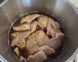 豚カツ用ロース肉で煮豚作り方3写真