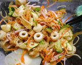 簡単！彩り野菜のサラダ☆和風作り方4写真
