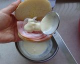 新玉ねぎでロールパンサンド作り方4写真