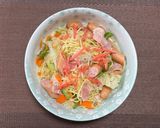 焼きそばでラーメン🍜😃作り方3写真