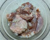 鶏肉とレンコンの甘辛煮作り方2写真