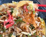 お家でＢ級グルメ！お好み焼き風焼きそば作り方9写真