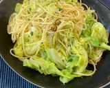 海苔しそ醤油ペペロンチーノ作り方5写真