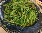 豆苗炒め🌱‬‪簡単!作り方2写真