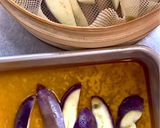 せいろで簡単♪なすのしょうが麺つゆ浸し作り方3写真