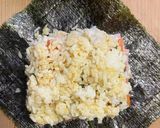超簡単☆カレー風味の野菜おにぎらず♪♪作り方4写真