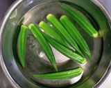 オクラと ミニトマトの 柚子胡椒の酢の物作り方3写真