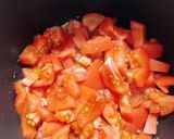 味研焼肉の生だれでトマタマカレーうどん作り方5写真