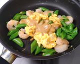 スナップえんどうと海老の和風マヨ炒め作り方6写真