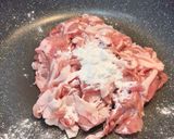 豚こまと夏野菜の簡単酢豚風炒め作り方1写真