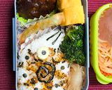 アンモナイト弁当☆海の生き物キャラ弁作り方5写真
