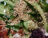 梅干しと鶏胸肉の梅酢和え作り方6写真