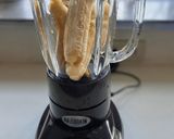 我が家のバナナスムージー作り方1写真