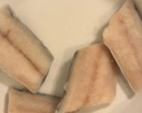 春菊とサワラの味噌はちみつ和え作り方4写真