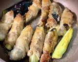 とろ〜りなすの肉巻き照り焼き風味作り方4写真