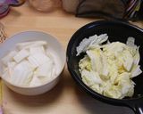 冷凍えびいかミックスに豚肉+で海鮮中華丼作り方4写真