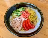 パスタで作る冷やし中華★胡麻味噌タレ作り方4写真