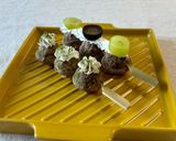 可愛い💕鈴カステラの串デザート作り方7写真