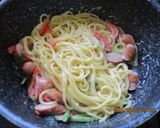 こってり!和と洋のミルクパスタ😋♪作り方3写真