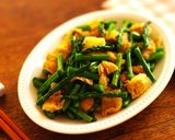 レンジで★アスパラと油揚げのめんつゆ和え作り方6写真