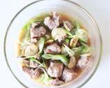 旨味ある【カシラとネギの白だし浸し】作り方4写真