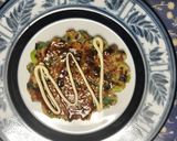 牛すじネギ焼き(お好み焼き)作り方20写真