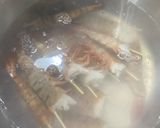 パパ　茹でエビのお寿司作り方3写真
