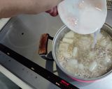 冬瓜と豚ひき肉の中華スープ作り方4写真