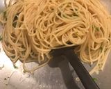 大量消費！セロリの葉っぱのペペロンチーノ作り方8写真