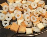 1人前50円！ちくわと厚揚げの照り焼き！作り方3写真