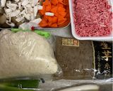 簡単♪肉と野菜のおから煮作り方1写真