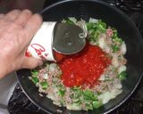 大豆チリコンカン♪簡単水煮大豆トマト煮作り方5写真