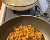 なめこのペペロンチーノパスタ❣️作り方2写真