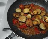 茄子とトマトの和風パスタ作り方4写真