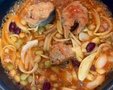 鯖トマトのチリビーンズ煮作り方3写真