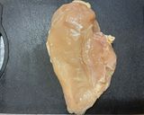 鶏胸肉の観音開き作り方2写真