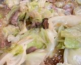 簡単!砂肝とキャベツの炒め物☆味付けはアレ任せ作り方3写真