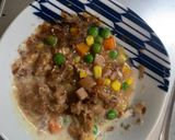 レンジ簡単中華風ビビンバ味炒飯弁当作り方5写真
