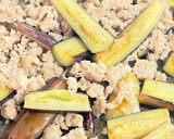 旨すぎ🥰茄子とひき肉のみぞれ炒め🍆✨作り方4写真