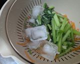 小松菜のツナ塩昆布和え作り方5写真