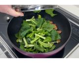 ウインナーと小松菜のにんにく醤油★動画有作り方7写真