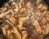 焼ききのこと鶏肉のスープ〜バルサミコ仕立て〜作り方8写真