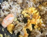 簡単　残り物でえびチャーハン作り方9写真