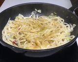 アサリと三葉の焼きうどん作り方8写真