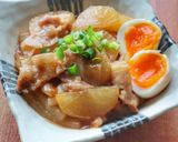 大根と豚バラのコクうま煮作り方4写真