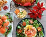クリスマスに★ポテトサラダのリース作り方2写真