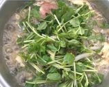 豆苗ともずくの酸辣湯うどん作り方5写真