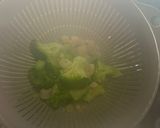 えびとブロッコリーのたまごサラダ作り方1写真
